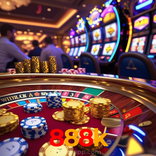 Jogue no 888k: slots, roleta e cassino ao vivo